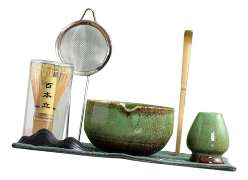 7x Matcha Set Ceremonía Del Té, Accesorios De Herramientas