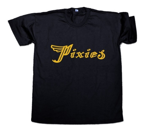 Imagen 1 de 5 de Remera Pixies Logos Algodón Unisex Multicolor Indie Rock