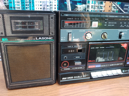 Radiograbadora Vintage Lasonic Lpc-87(lea La Descripción) (Usado)