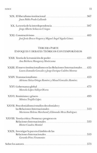 Teorías De Las Relaciones Internacionales