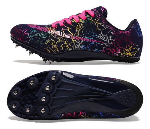 Zapatos De Atletismo Con PĂșas Coloridos Y Modernos 2025