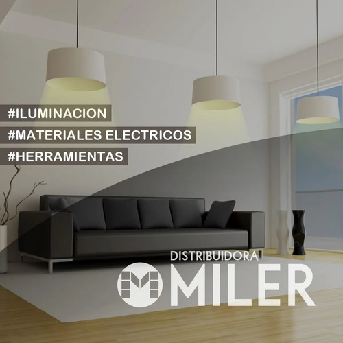 Imagen 10 de 10 de Spot Led Embutir Circular Plastico Con Dicro Led 7w Pack X20