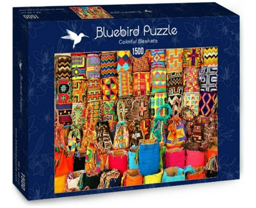 Bluebird Puzzle 1500 Pzs - Colorful Baskets