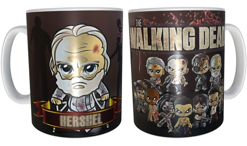 Imagen 7 de 10 de Mug Pocillo Taza The Walking Dead Personajes