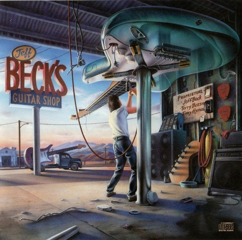 Jeff Beck With Terry Bozzio Jeff Becks Guitar Shop Cd Nuevo