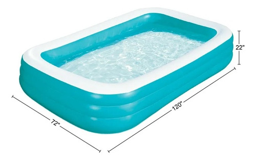 Alberca Inflable Familiar Bluescape 3 M X 1.83 M X 56 Cm