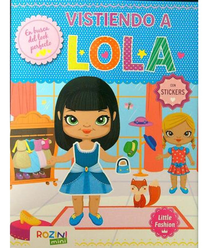 Vistiendo A Lola Con Stickers - Barraza Martina (libro) - Nu
