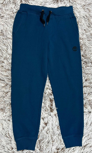 Pants Jogger Azul Timberland Para Niño Talla M 10/12