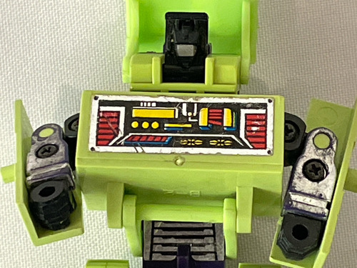 Bonecrusher Devastator 1985 Hasbro G1 Transformers Bulldozer (Usado)