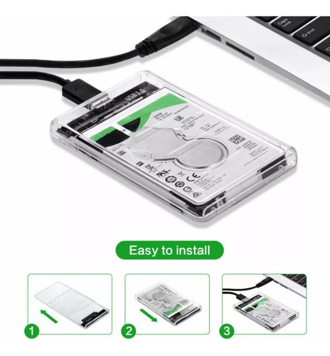 Imp Con.75.3.0 Carcasa 2.5 Usb 3.0 Sata Led
