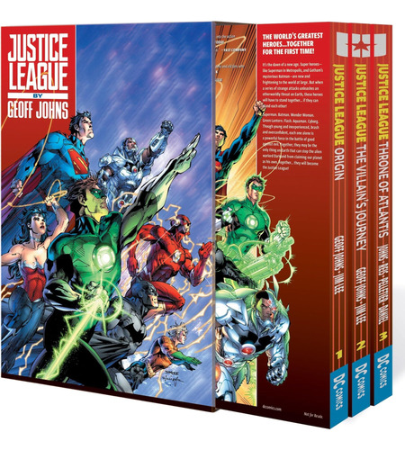 Libro: La Liga De La Justicia De Geoff Johns Box Set, Vol. 1