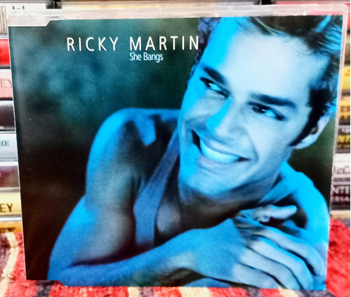 Ricky Martin Cd Single She Bangs Importado Sin Marcas