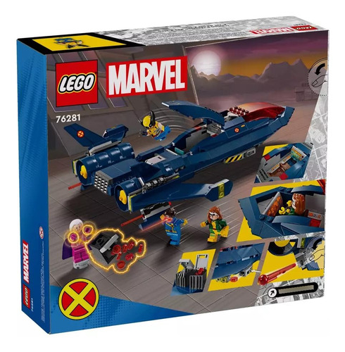 Lego Marvel | Jato Dos X-men (76281) 359 X-jet