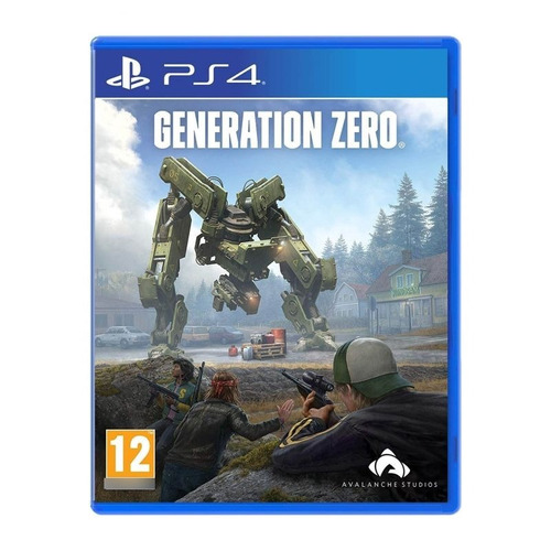 Jogo Midia Fisica Generation Zero Lacrado Original Para Ps4