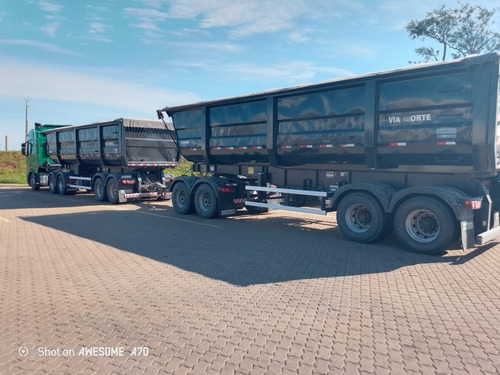 Scania R 540 6x4 Ano 2022 Com Rodocaçamba Randon Ano 2022