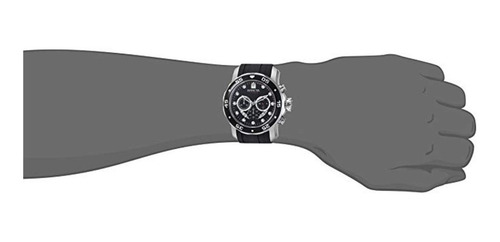 Reloj Invicta Pro Diver Cronógrafo Acero Negro Caucho 6977
