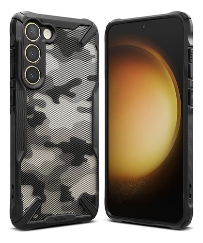 Capa Anti Impacto Ringke Fusion X Camo Para Galaxy S23 Plus