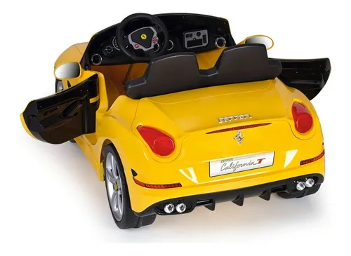 Ferrari California Amarillo 12v De Feber