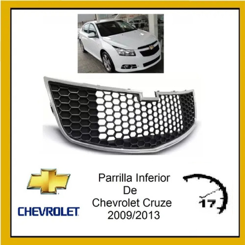 Parrilla Inferior De Chevrolet Cruze 2009/2013