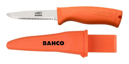 Cuchillo Bahco 1446 Float Funda Rescate Caza Pesca Flotante