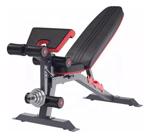 Banca Multifuncional Reclinable 200kg + Extensor Piernas 