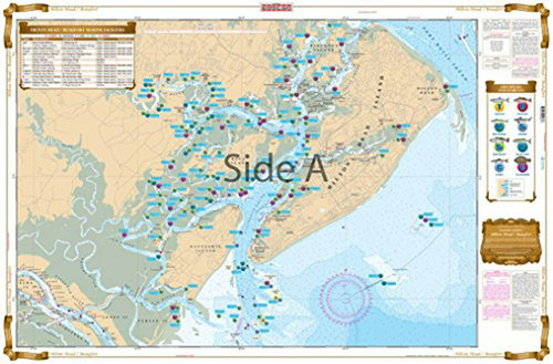 Mapa Impermeable De Hilton Head 93f