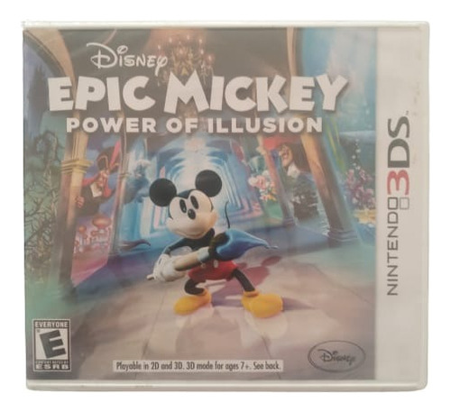 Disney Epic Mickey Power Of Illusion 3ds 100% Nuevo Original