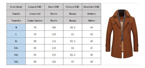 Abrigo Chamarra Casual Chaqueta Para Hombre+bufanda