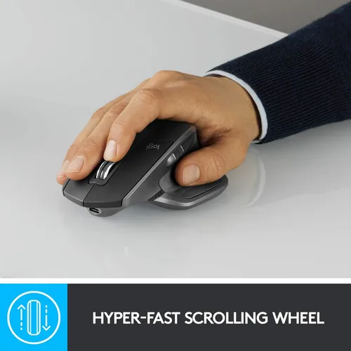 Mouse Logitech Mx Master 2s Inalámbrico Y Ergonómico