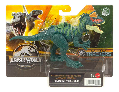 Figura de acción Piatnitzkysaurus HLN55 de Mattel Danger Pack