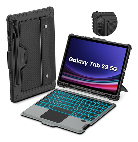 Funda Nillkin P/ Samsung Galaxy Tab S9 Con Teclado