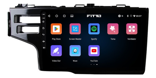 Multimidia Honda Fit 2015 A 2020 Android 14 Carplay 64gb 9p
