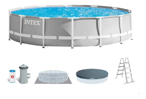 Pileta estructural Intex Prisma Frame 26724 x 0 cm de ancho x 4.57 m de diámetro
