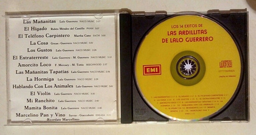 Cd Las Ardillitas De Lalo Guerrero 14 Exitos Seminuevo (Usado)