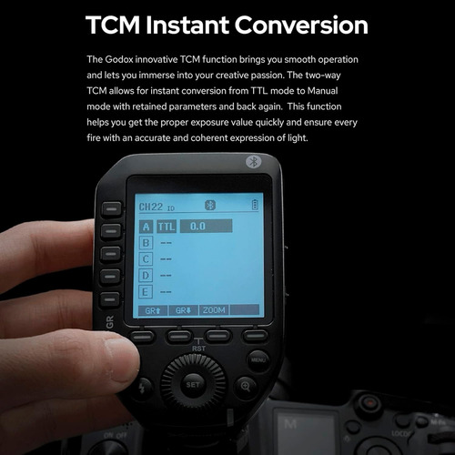 Transmisor Xproii-n 2.4g Ttl Flash Inalámbrico 32 Canales