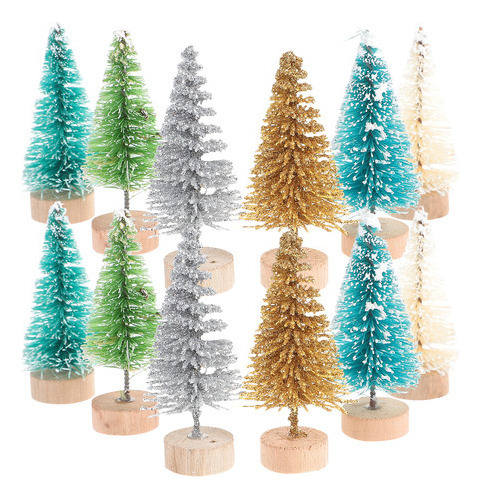 Decoraciones Navideñas Para Árboles De Navidad Pequeños, 60