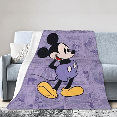 Manta De Cama De Ratoncito Mickey Mouse Diseño De Dibu...