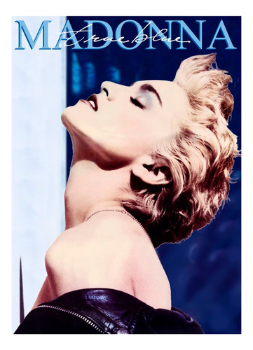 Lamina Para Enmarcar Cuadros Madonna True Blue