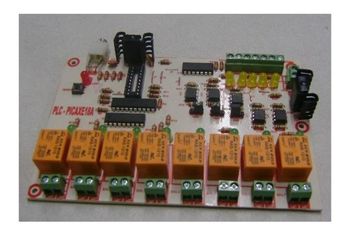 Kit Plc Picaxe 18 -5 Entradas 8 Salidas + Libro Plc + Cursos