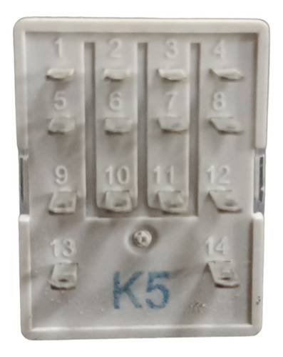 Relay Relé Encapsulado Abb 125 Vdc, 14 Pines, 6 A 250v
