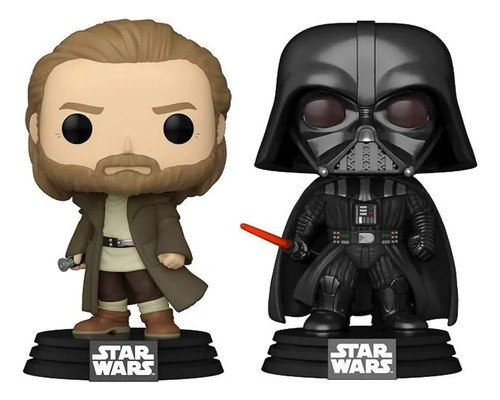 Obi Wan Kenobi And Darth Vader Funko Pop 2 Pack