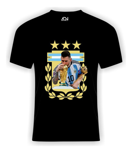 Remera Messi  Argentina / Regalo Papa / Mundial Qatar/