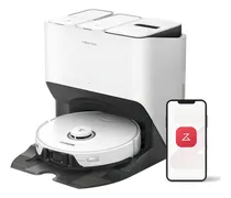 Comprar Roborock S8 Pro Ultra Robot Aspirador Y Trapeador, Secado Automático, Lavado Automático, Cepillo Doble Elevable Y Trapeador Sónico, Succión De 6000 Pa, Recarga Automática, Vaciado Automático - Blanca