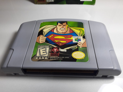 Superman The New Superman Aventuras Nintendo 64. (Usado)