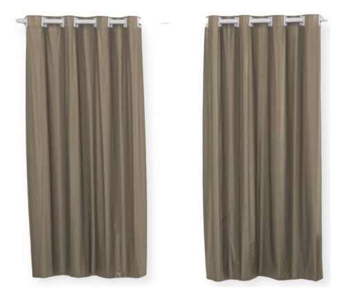 Blackout Pvc 100% Corta Luz Com Ilhós 1,80x1,40- Sala Quarto