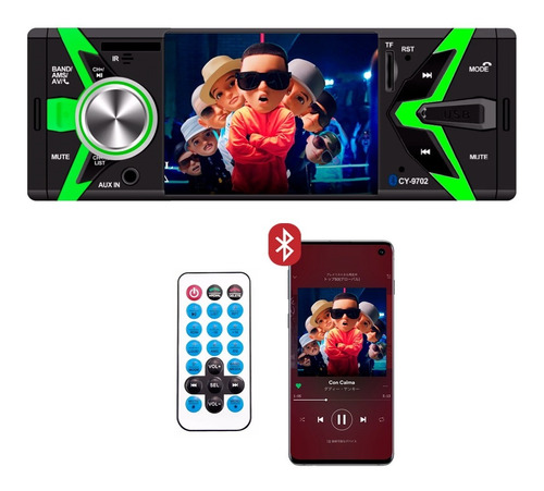 Stereo Con Pantalla 4 Pulgadas Usb Sd Mp5 Bluetooth Auto Car