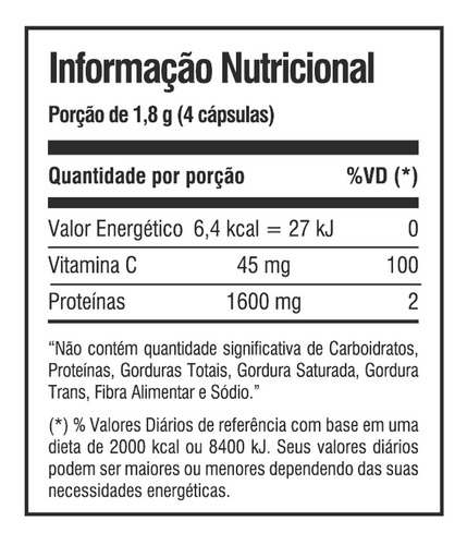 Colágeno + Vit C 100 Comps - Iridium Elements Sabor Sem sabor