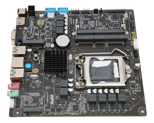 Placa-mãe B250 Micro Itx Ddr3 De Canal Duplo Com Suporte Vga