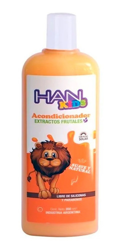 Han Kids Acondicionador Enjuague Infantil Niños X 350 