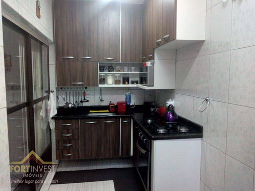 Imagem 7 de 14 de Casa Com 2 Dormitórios À Venda, 51 M² Por R$ 170.000,00 - Vila Sônia - Praia Grande/sp - Ca0854